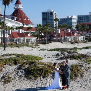 Elope to Coronado™ a service of Elope to San Diego and Elope to Coronado. Coronado Dunes Location - ©2017 Vows From The Heart - All Rights Reserved Photo: Rev. Christopher Tuttle