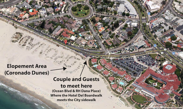 Elope to San Diego | Elope San Diego | www.elopetosandiego.com | (619) 66-ELOPE | (619) 663-5673